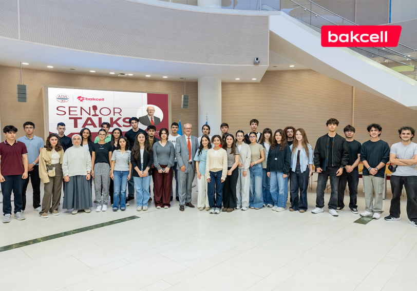 Bakcell-in baş icraçı direktoru ADA Universitetinin tələbələri ilə görüşüb