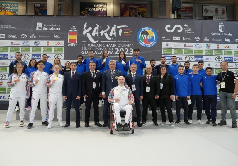 Azərbaycanlı karateçilər Avropa çempionatında 8 medal qazanıblar