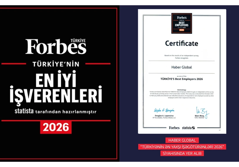Haber Global "Türkiyənin Ən Yaxşı İşəgötürənləri 2026" siyahısında yer alıb