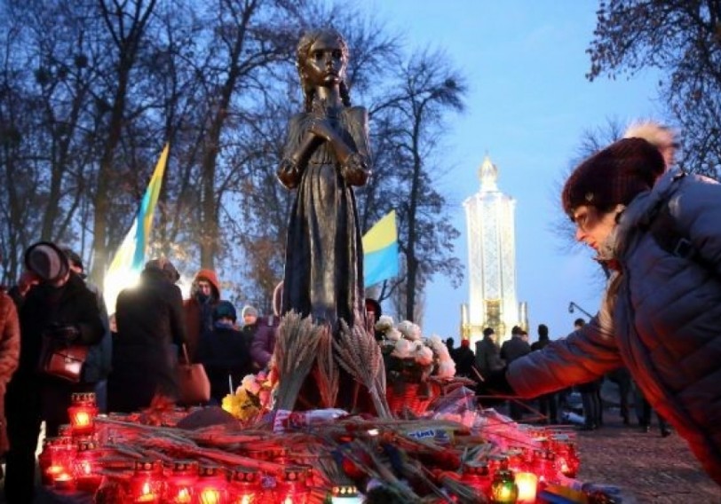 Ukraynada Qolodomor qurbanlarının xatirəsi anılır