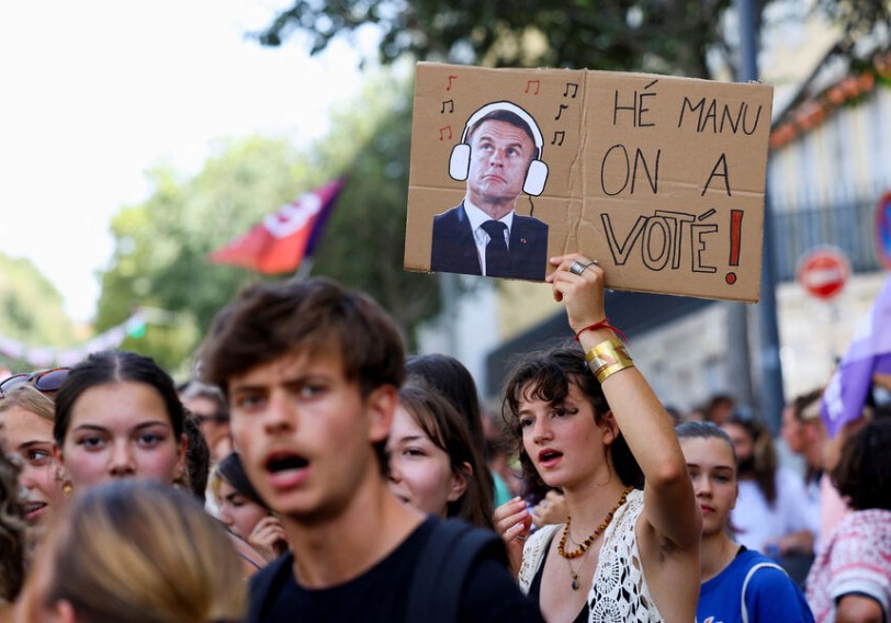 Avropa etirazlar dalğasında
