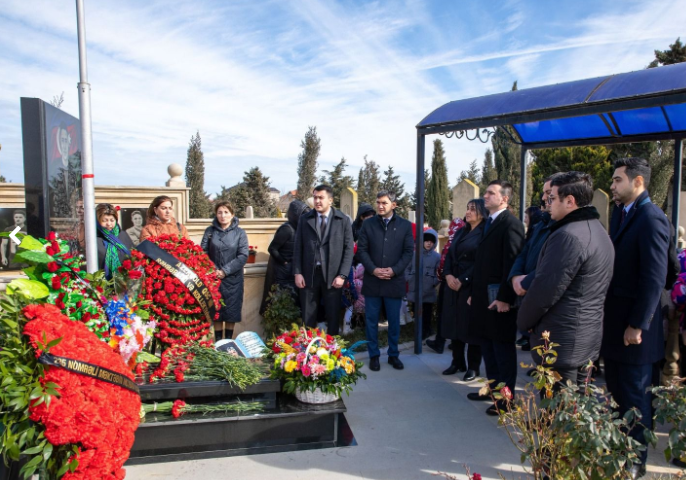 Şəhid Muxtar Qasımlı yad edildi - FOTOLAR
