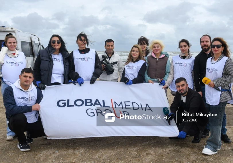 "Global Media Group" Beynəlxalq Sahilyanı Təmizlik Günündə iştirak edib
