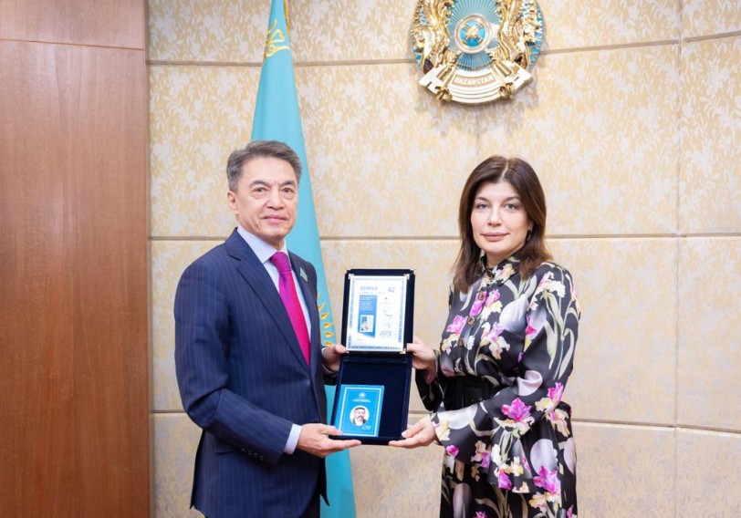 Qazaxıstan Parlamenti Senatının sədr müavini ilə görüş
