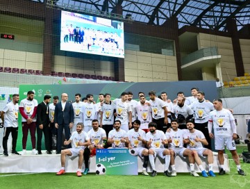 SOCAR-ın komandası minifutbol turnirinin qalibi olub