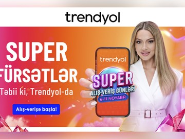 Hadisə ‘’Trendyol’’un ‘’Super alış-veriş günləri’’ni tanıdır - Video