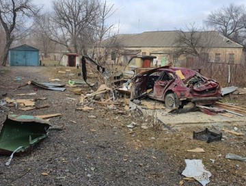 Ukraynanın Xerson vilayəti atəşə tutulub, 3 nəfər ölüb, 6 nəfər yaralanıb