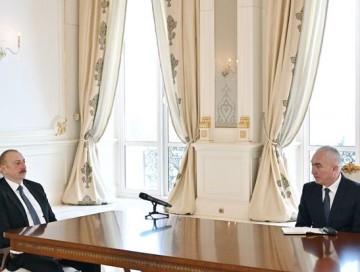 İlham Əliyev Prezidentin Laçın üzrə xüsusi nümayəndəsini qəbul etdi - VİDEO