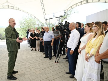 Prezident Ağdam və Xocalıda 
