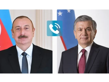 İlham Əliyev Şavkat Mirziyoyevi təbrik edib