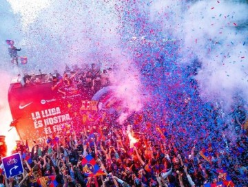 “Barselona” çempionluqları 76 min azarkeşlə qeyd etdi - FOTO