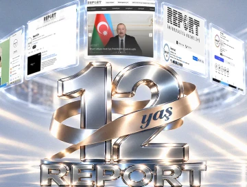 "Report" İnformasiya Agentliyinin 12 yaşı tamam olur