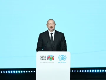 İlham Əliyev: WUF13-də 45 mindən çox şəxs qeydiyyatdan keçib
