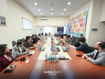 "Global Media Group" BMT-nin Qlobal Sazişi ilə birgə "Dayanıqlı yaşayış mühitinin dili" mövzusunda media sessiyası təşkil edib